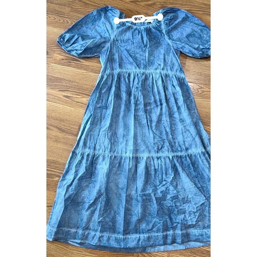 THE GREAT THE PARK DRESS  INDIGO FOG WASH size 1 / US S - Picture 6 of 12